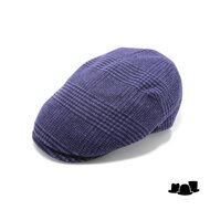 alfonso deste ivy pet ionio wol en cashmere mix check grijs blauw