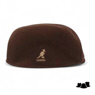 kangol flatcap 504 wool tobacco