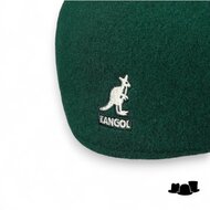 kangol flatcap 504 wool deep emerald