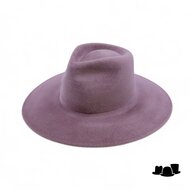 weba hats fedora 9100 velourvilt mauve