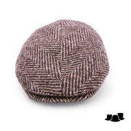 alfonso deste ivy pet berlino visgraat grof beige bruin