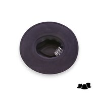 weba hats fedora 9100 velourvilt zwart