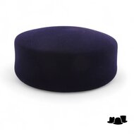 weba pillbox 1153 wolvilt marine blauw