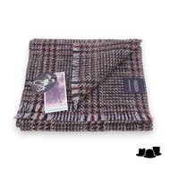 city sport sjaal tweed check taupe autumn colours