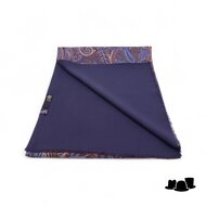 city sport sjaal zijde wol paisley caramel celestial