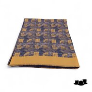 city sport sjaal zijde wol facade oker