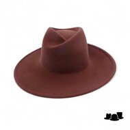 weba hats fedora 1274 velourvilt cognac