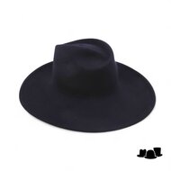 weba hats fedora 1274 wolvilt zwart