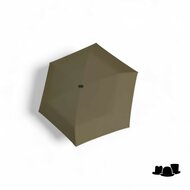 knirps paraplu x4u ultra light slim manual with case olive