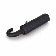 knirps paraplu t260 duomatic medium checkered black
