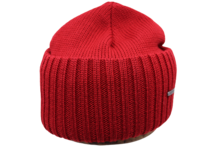 stetson beanie northport merino wool knit red
