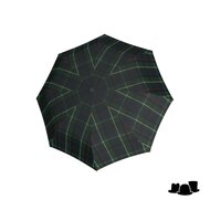 knirps paraplu t200 medium duomatic check hunter