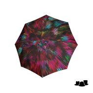 knirps paraplu t200 medium duomatic peacock red