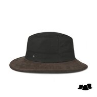 Hatland Bucket Duncan Waxed Cotton Black