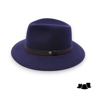 panizza fedora aquila wolvilt navy 