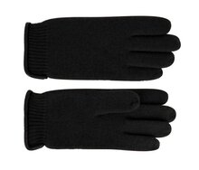 fiebig handschoenen gebreid wol zwart