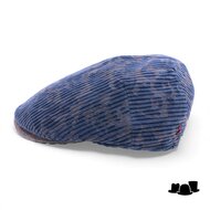 alfonso deste ivy pet ionio corduroy floral grijsblauw