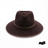 red dust hats wildridge haarvilt dark brown