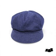 bedacht dubbelzijdig ballonpet ansen blauw en bordeaux