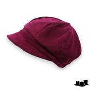 bedacht dubbelzijdig ballonpet ansen blauw en bordeaux