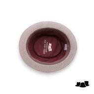 jos van dijck pork pie tweed grijsblauw en rood