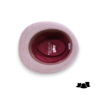 jos van dijck trilby tweed dessin grijsblauw en rood