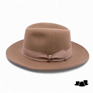 borsalino fedora qs haarvilt cut brim camel