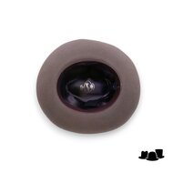 borsalino qs folar fedora brede rand haarvilt bast bruin