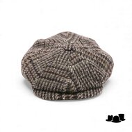 city sport ballonpet 301 check taupe autumn colours