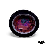 alfonso deste pork pie corduroy graphic black