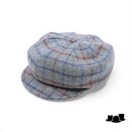 alfonso deste ballonpet krizia wol mix check zeegroen