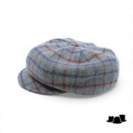 alfonso deste ballonpet krizia wol mix check zeegroen