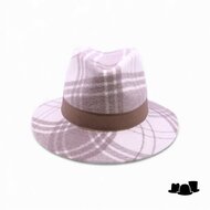 jos van dijck fedora 62 wolmix check ivory taupe