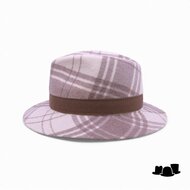 jos van dijck fedora 62 wolmix check ivory taupe