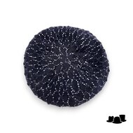 bedacht baret muts wolmix amras zwart