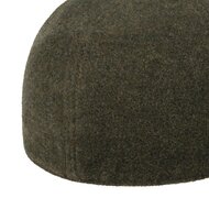 stetson baseball cap met oorklep vaby wol cashmere mix zwart