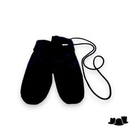 seeberger wanten mittens faux fur black