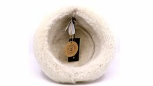 seeberger cloche lammy camel off white
