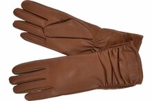 seeberger handschoenen lang nappaleder camel