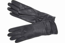 seeberger handschoenen lang nappaleder black