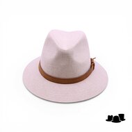 jos van dijck fedora 62 linnen salt pepper en leer