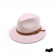 jos van dijck fedora 62 linnen salt pepper en leer