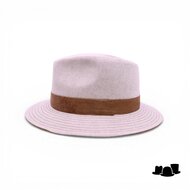 jos van dijck fedora 62 linnen salt pepper en brown