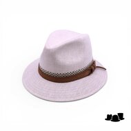 jos van dijck fedora 62 linnen salt and pepper pdp en leer