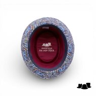 jos van dijck pork pie katoen fantasy blauw