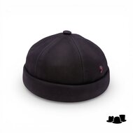 alfonso deste docker nubuck leder zwart