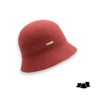 seeberger cloche wolvilt strik rust