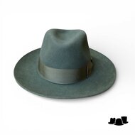 borsalino fedora alexander haarvilt alessandria groen 