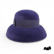 tesi gelegenheidshoed audrey haarvilt navy