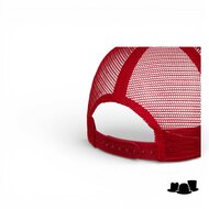 stetson trucker cap gasoline red and blue